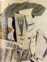 Picasso, Pablo - student with a newspaper
